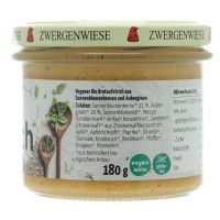 Pate vegetal de vinete bio Zwergenwiese